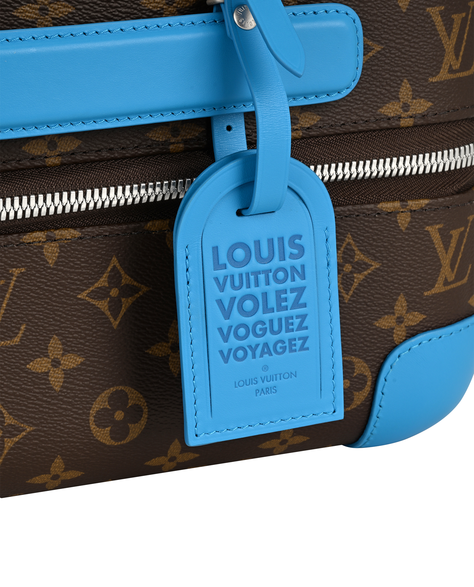 Horizon 55, &pound;1,850, Handbags, Blue/Brown, Canvas, Other view